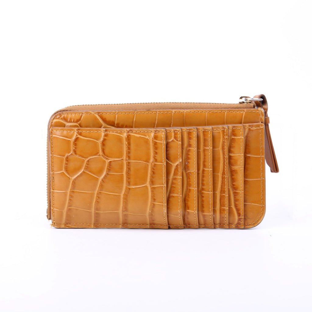 Walden Leather Card Holder Tan