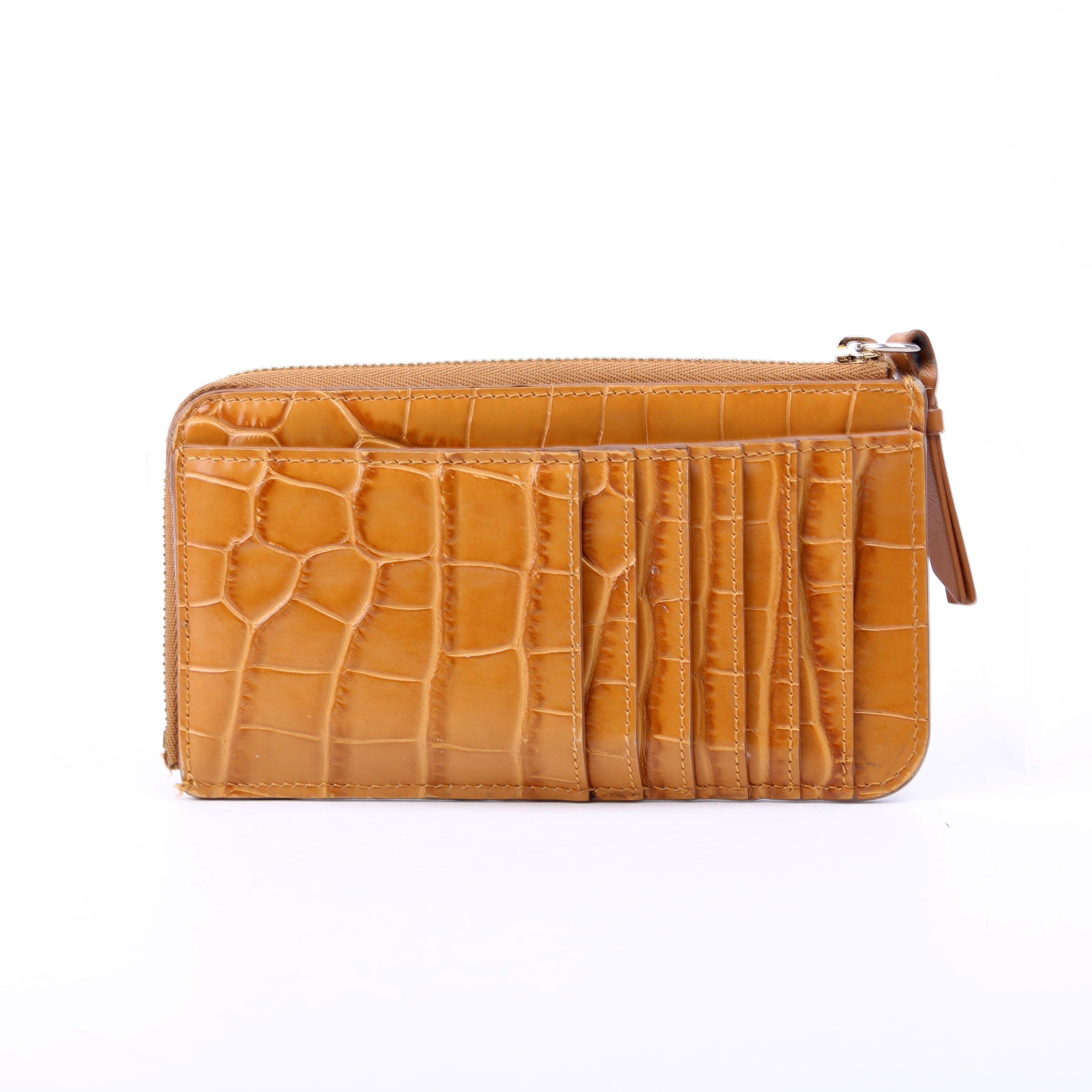 Walden Leather Card Holder Tan