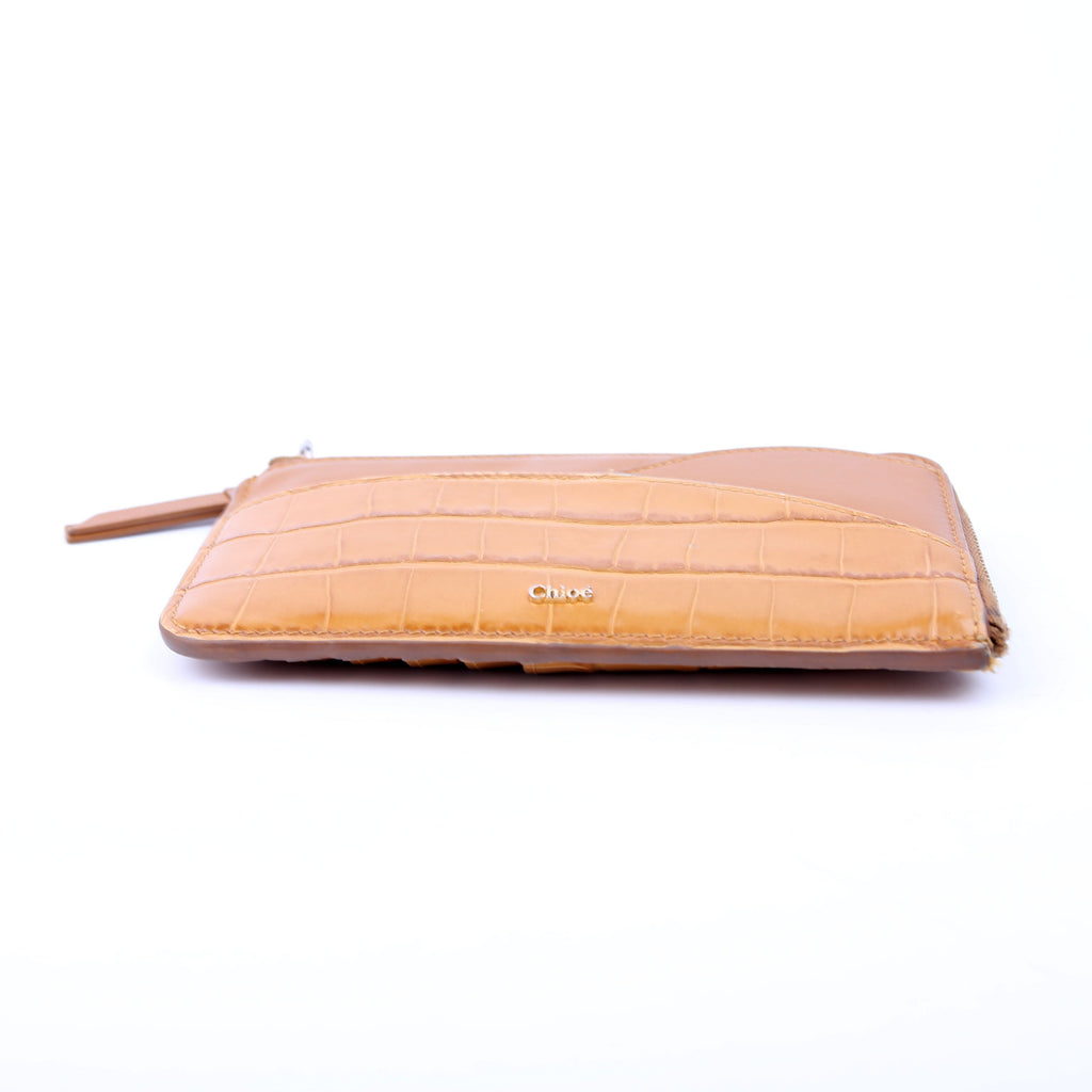 Walden Leather Card Holder Tan