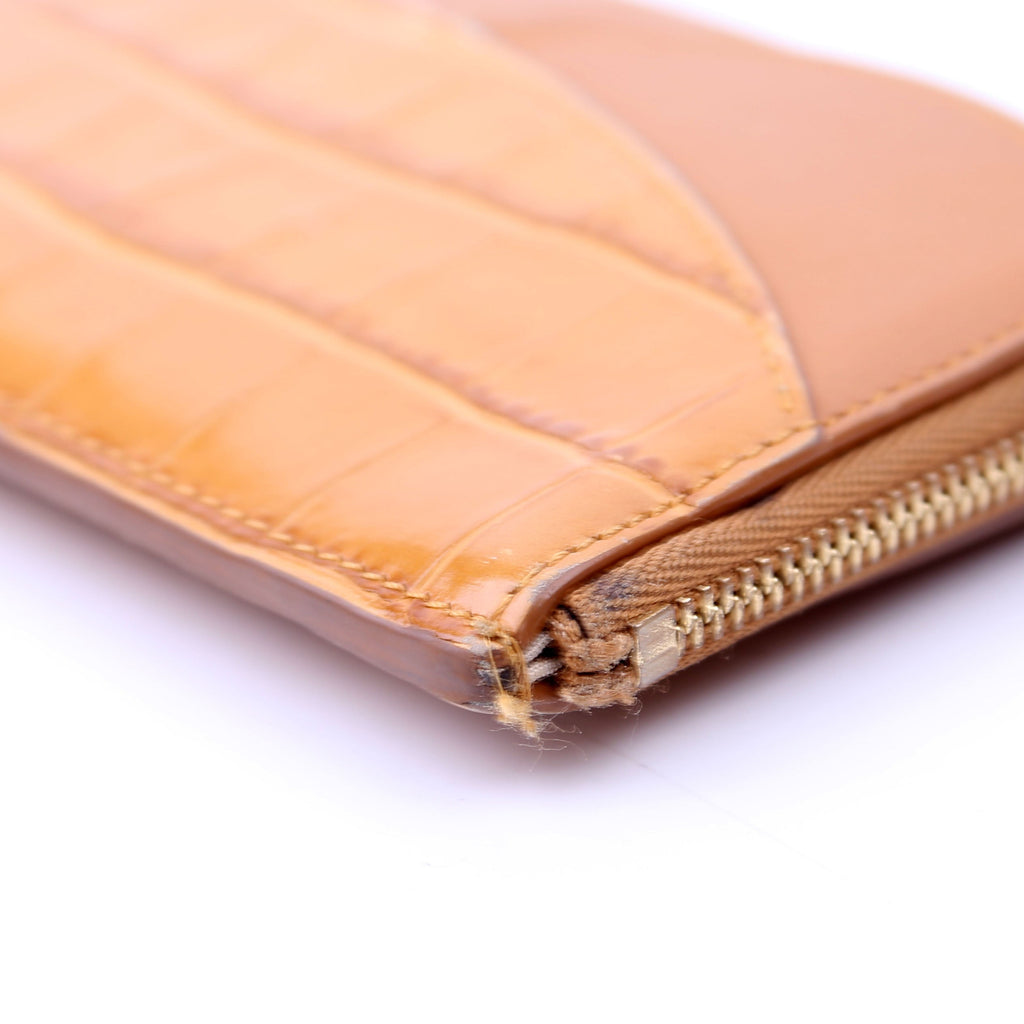 Walden Leather Card Holder Tan