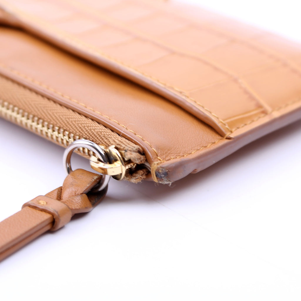 Walden Leather Card Holder Tan