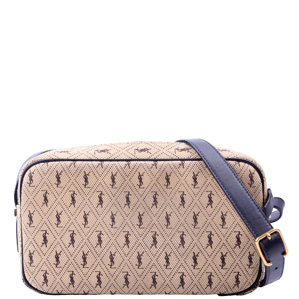 568608 All Over Logo Canvas Camera Bag