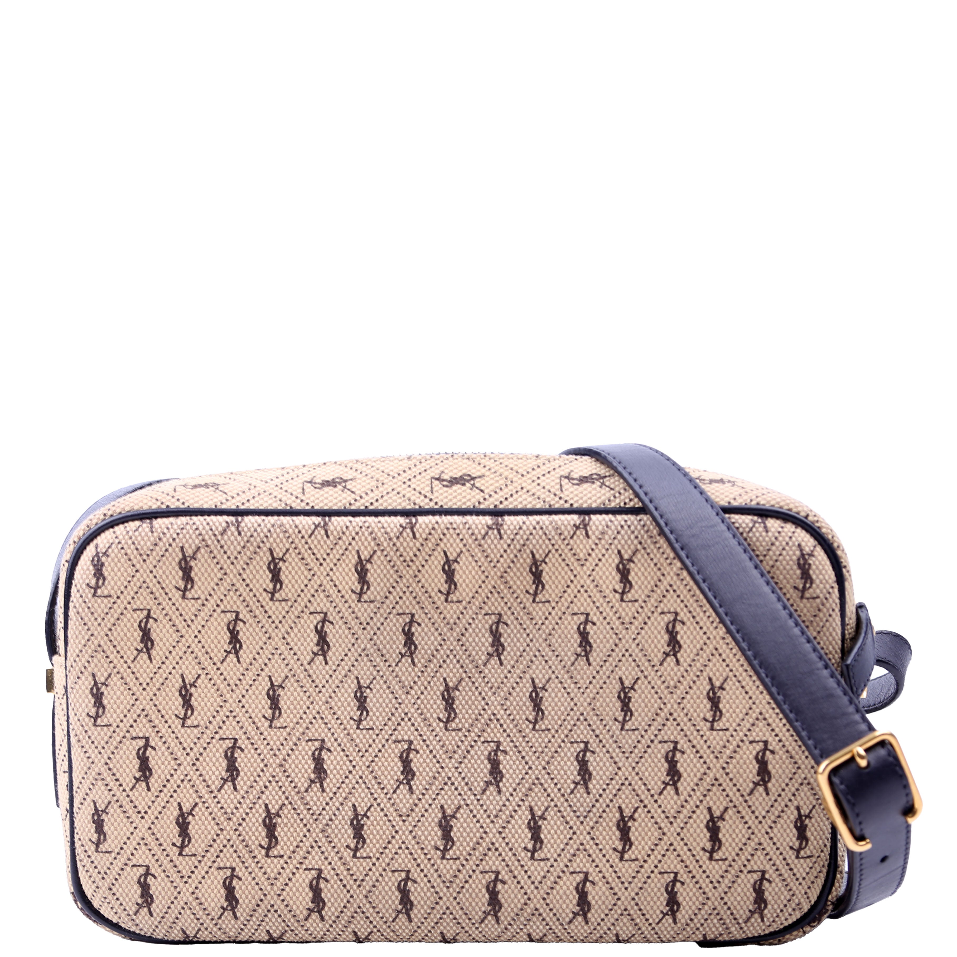 568608 All Over Logo Canvas Camera Bag