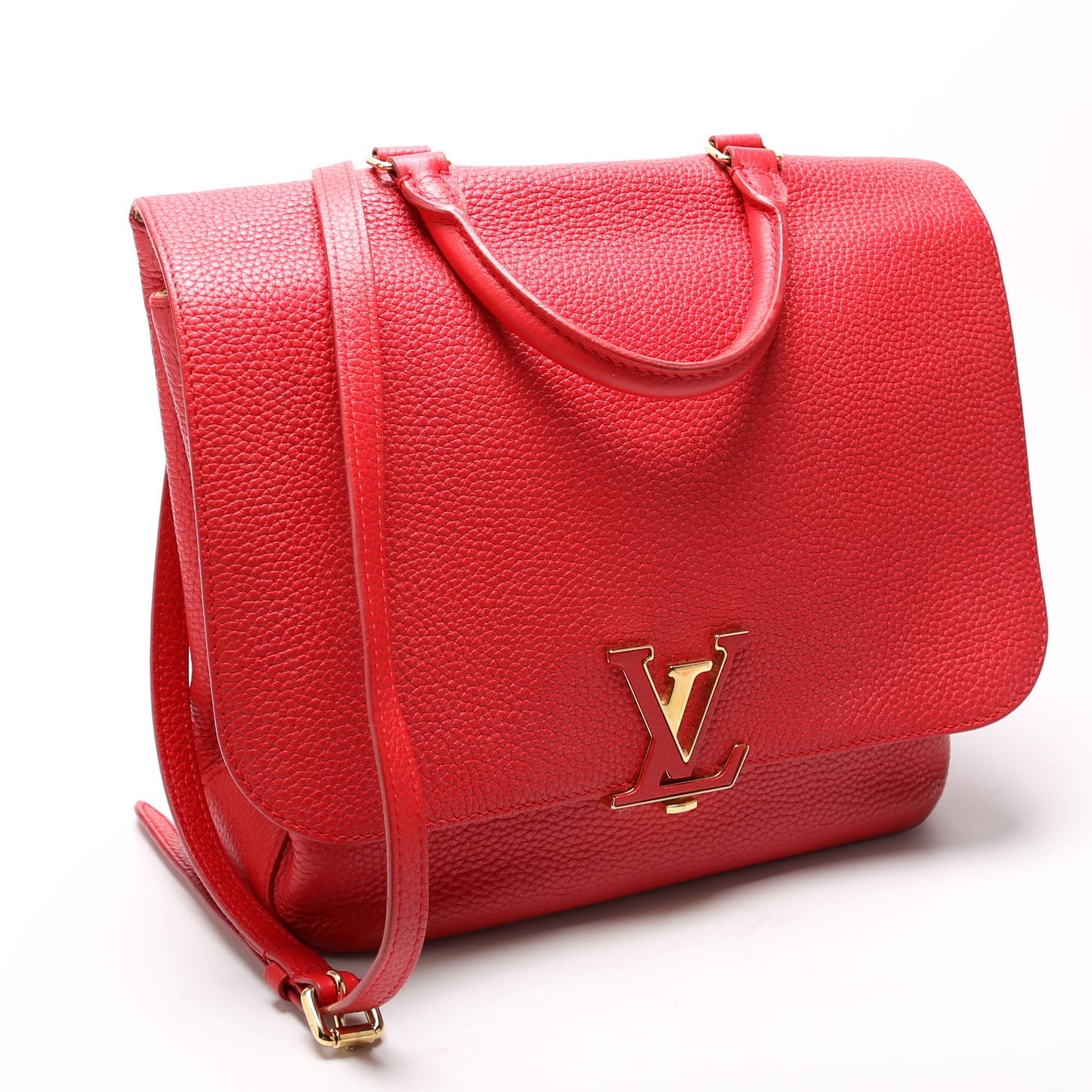 Volta Taurillon Leather Red