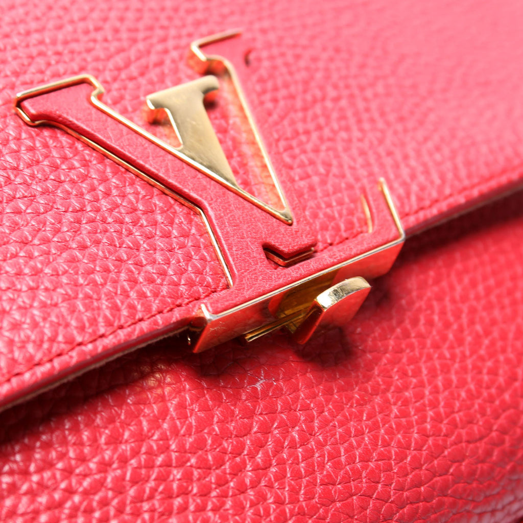 Volta Taurillon Leather Red