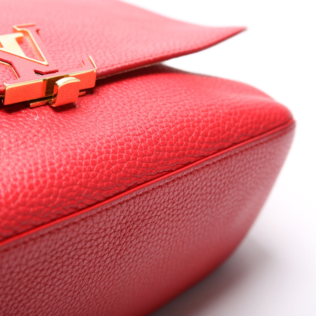 Volta Taurillon Leather Red