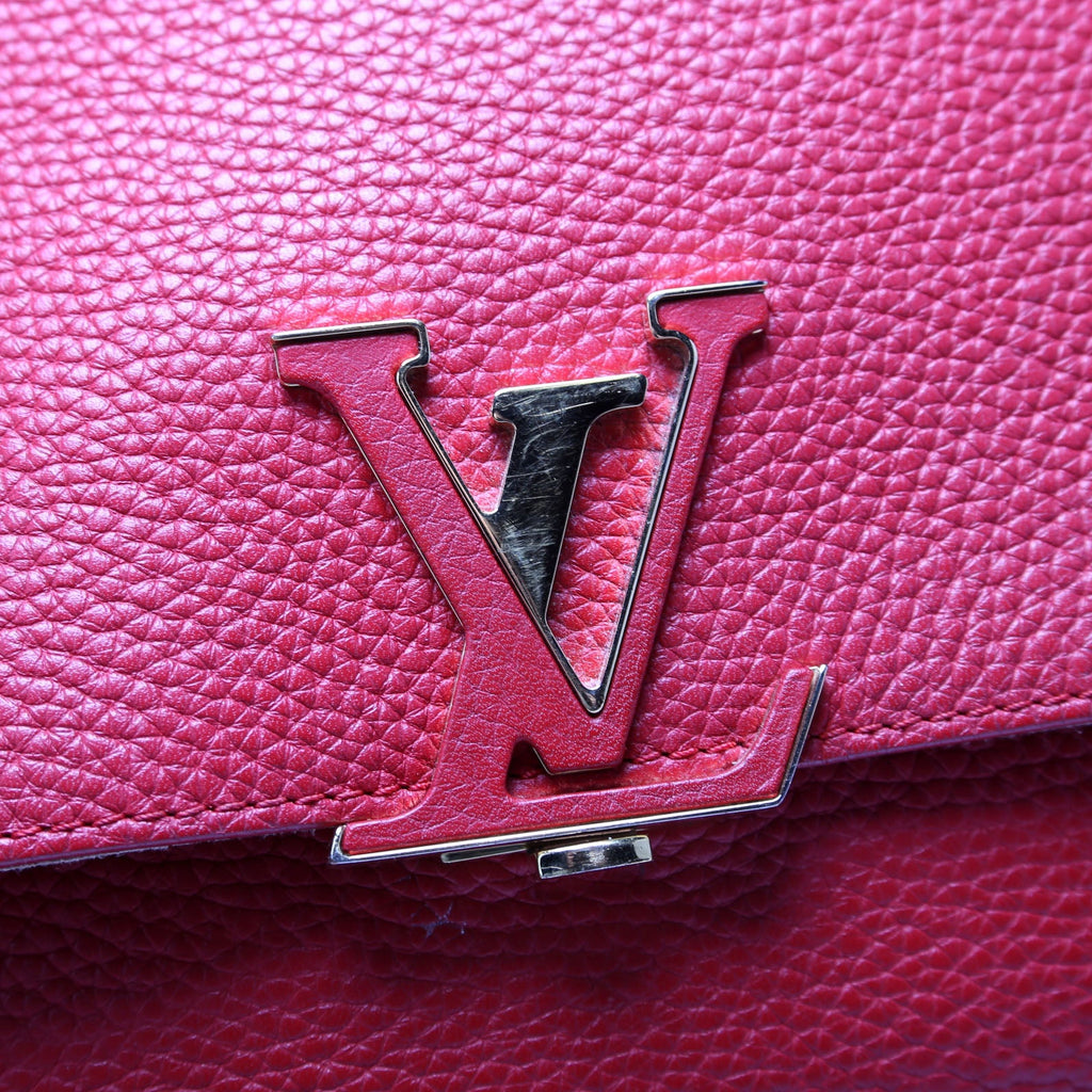 Volta Taurillon Leather Red