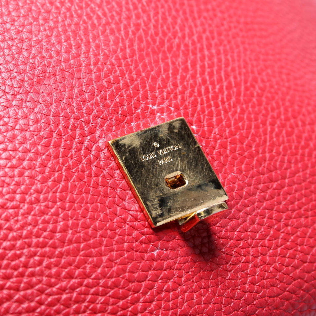 Volta Taurillon Leather Red