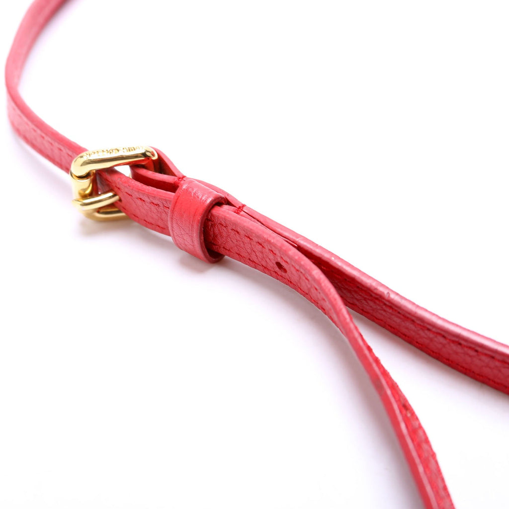Volta Taurillon Leather Red
