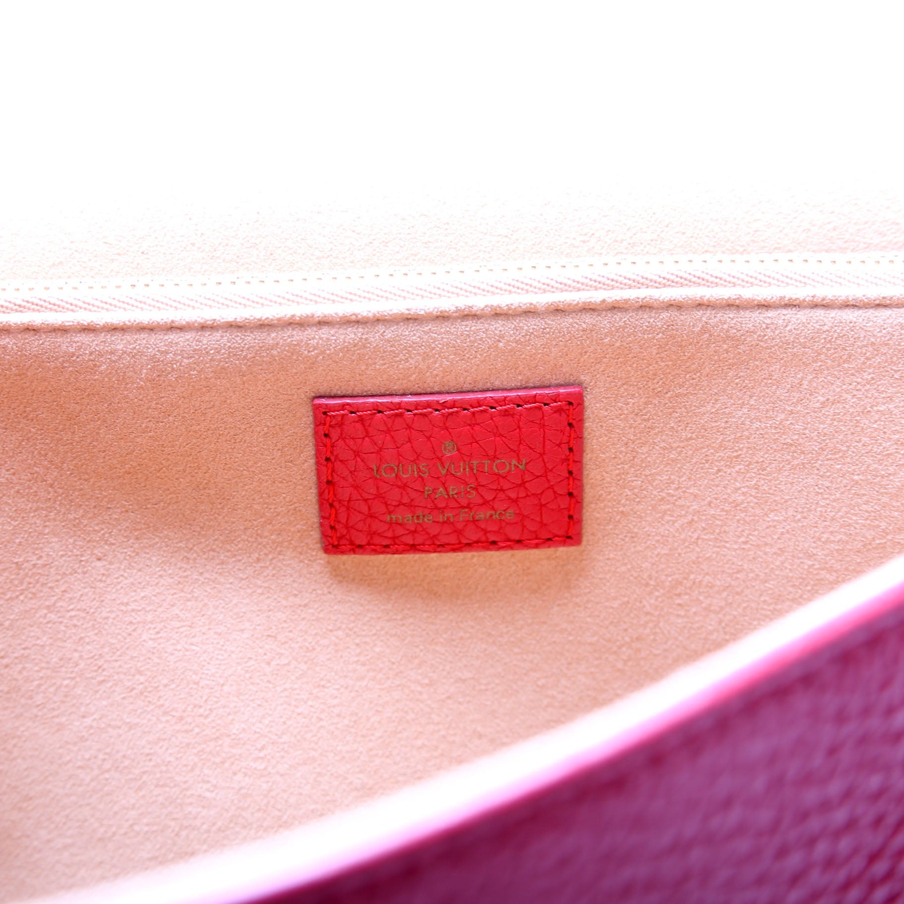 Volta Taurillon Leather Red