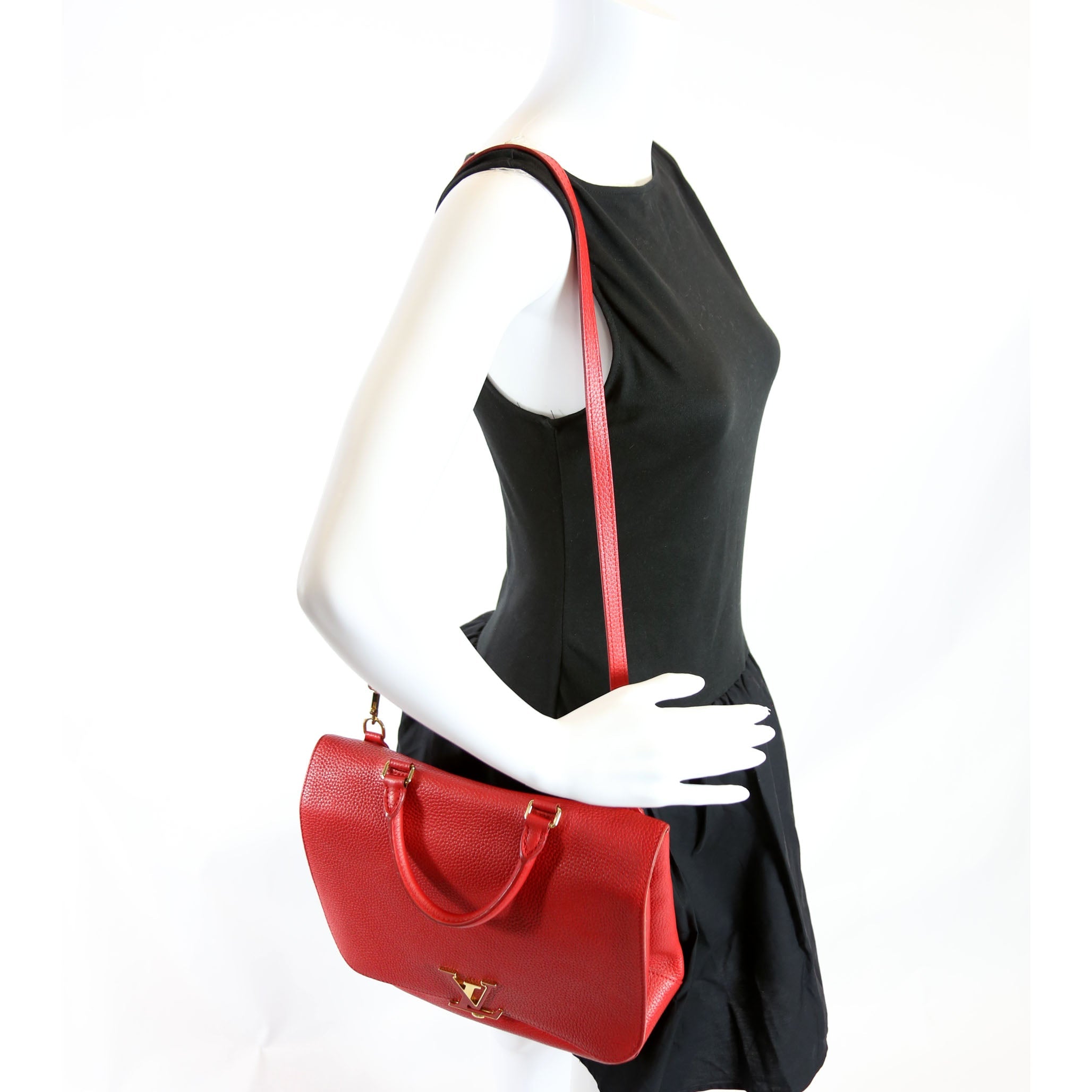 Volta Taurillon Leather Red