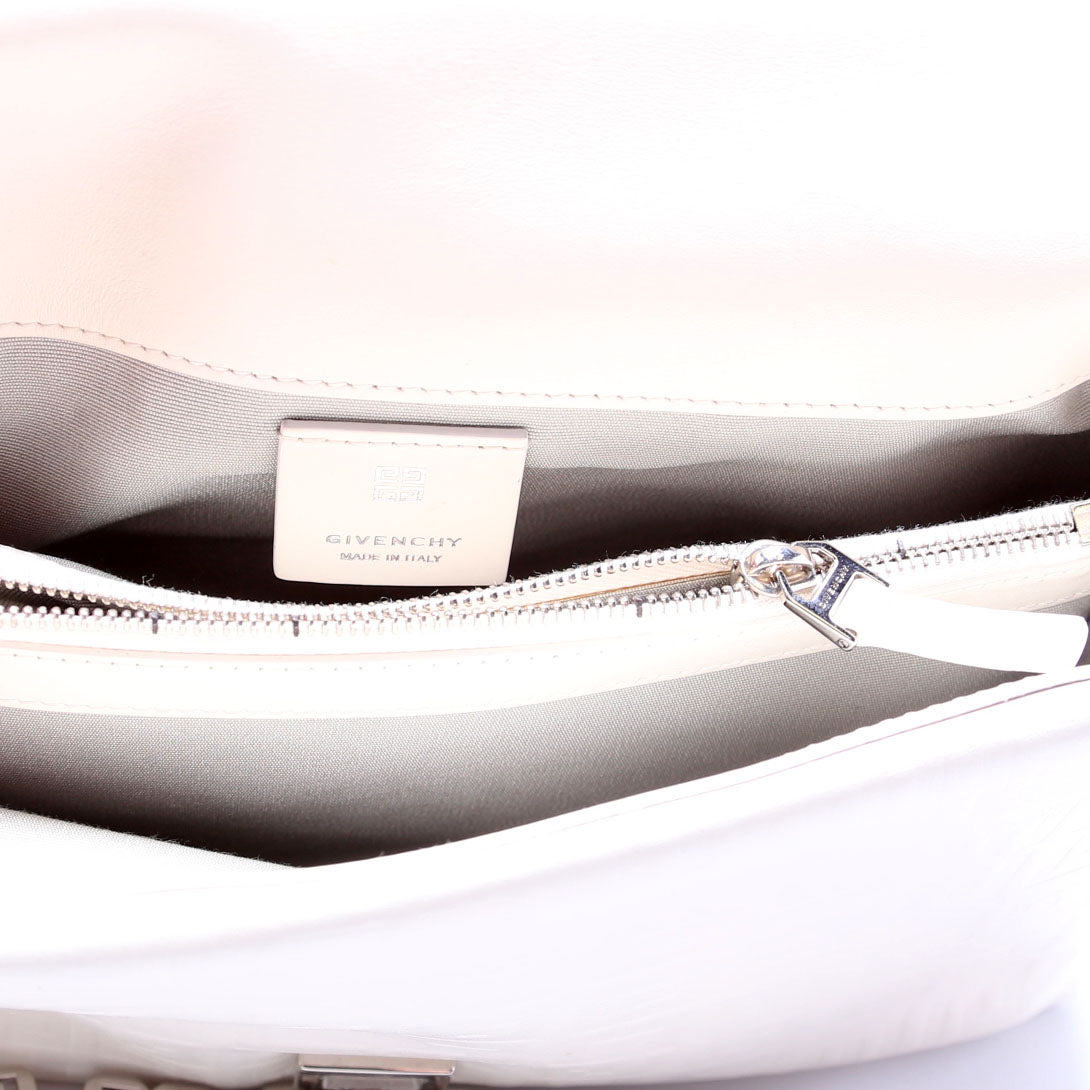 4G Soft Medium Leather White