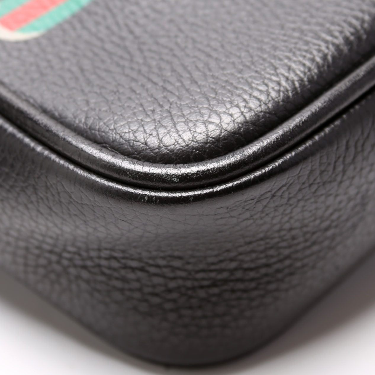 Gucci 523591 Retro Logo Medium Messenger Black