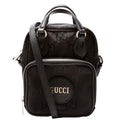 625850 GG Nylon Off The Grid Shoulder Bag Black