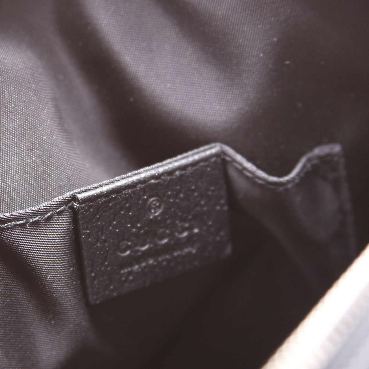 625850 GG Nylon Off The Grid Shoulder Bag Black