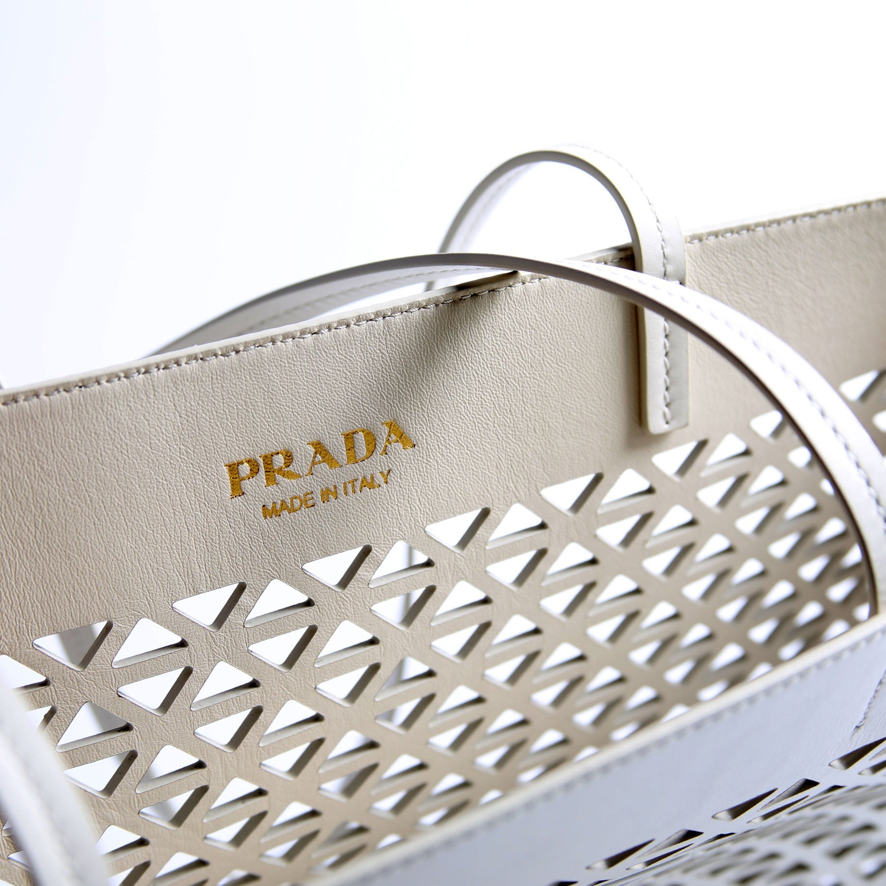 Prada 1BG305 Cutout Tote
