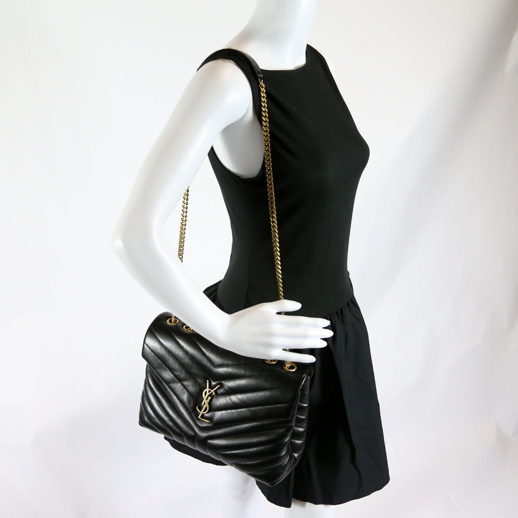 LouLou Medium Quilted 574946 Black
