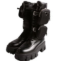 Monolith Combat Boots Size 38.5 Black