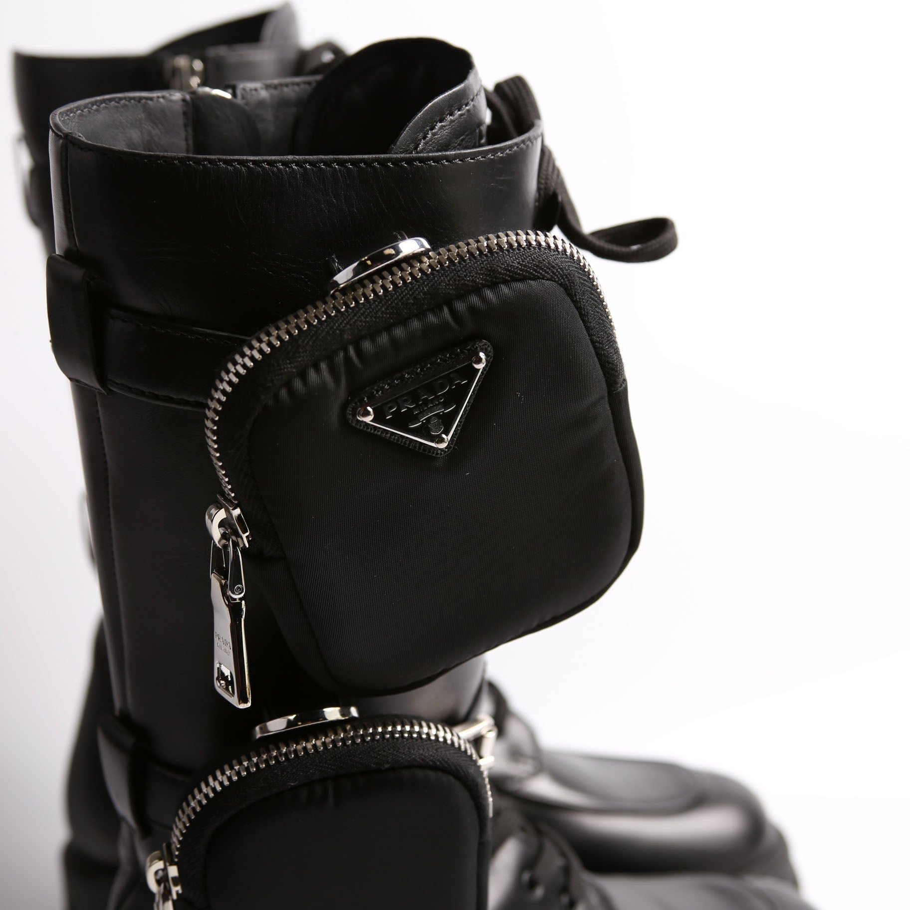 Monolith Combat Boots Size 38.5 Black