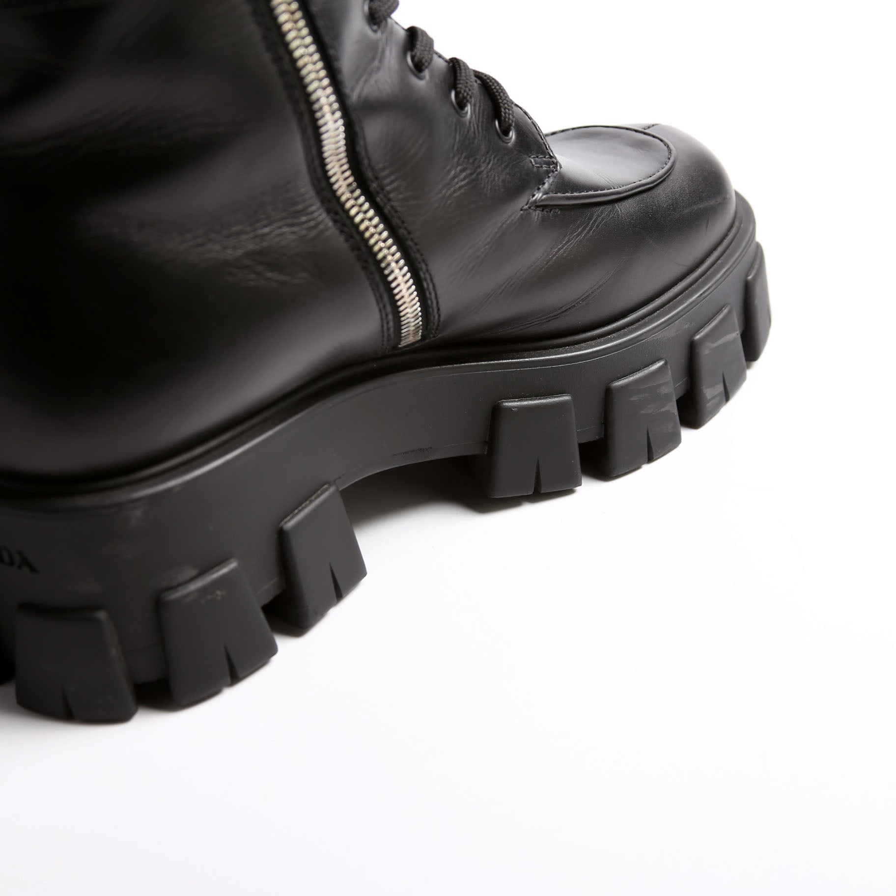 Monolith Combat Boots Size 38.5 Black