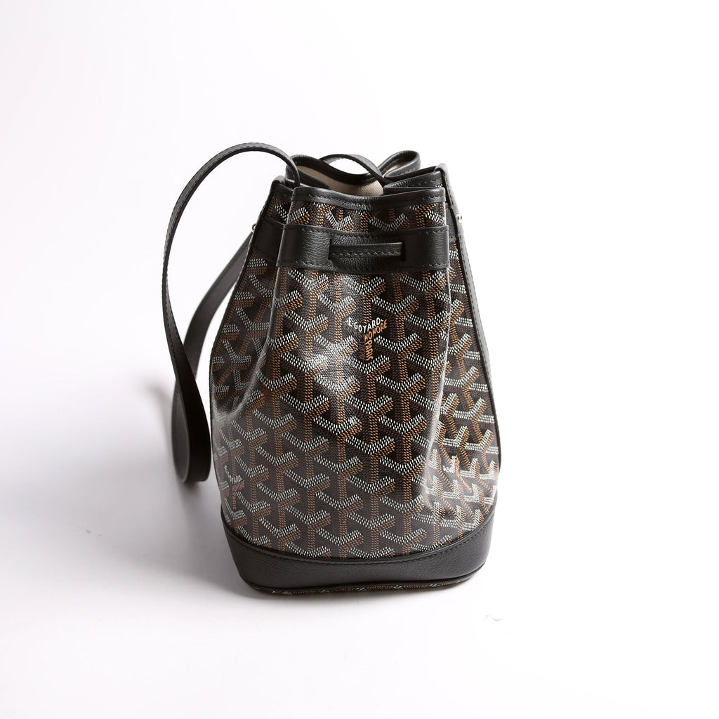 Petit Flot PM Goyardine Black/Brown
