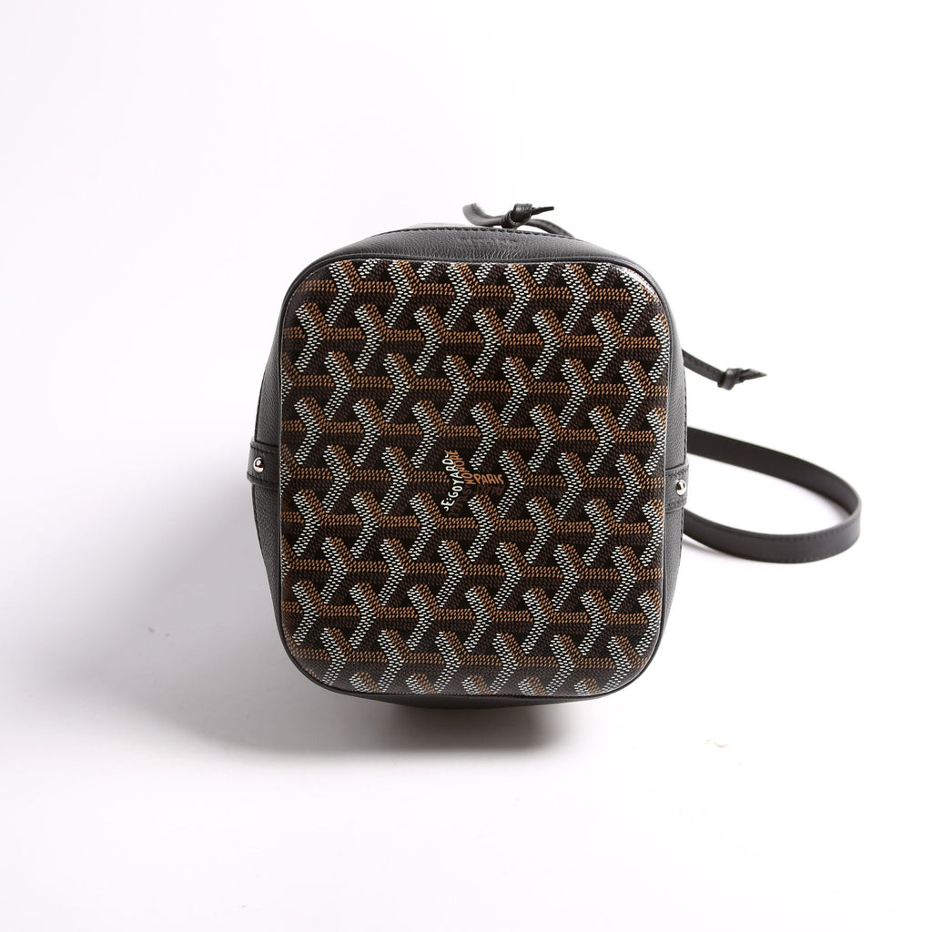 Petit Flot PM Goyardine Black/Brown
