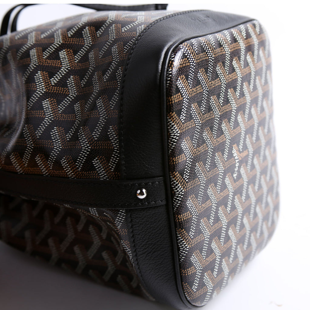 Petit Flot PM Goyardine Black/Brown
