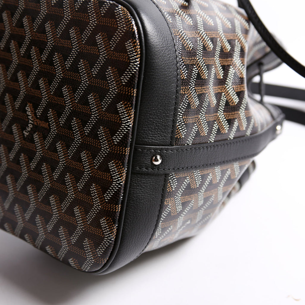 Petit Flot PM Goyardine Black/Brown