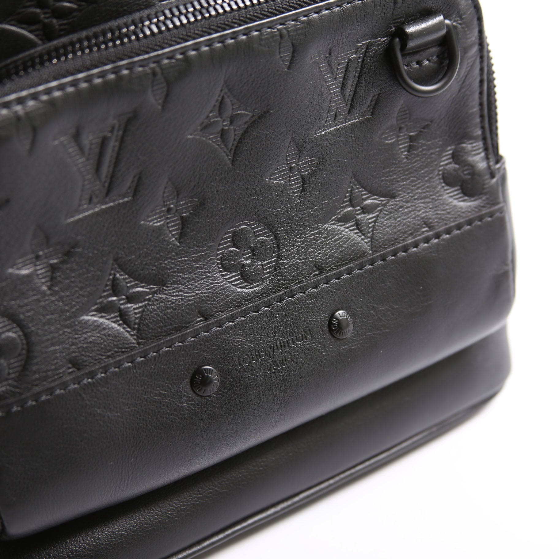 Racer Sling Shadow Monogram Black