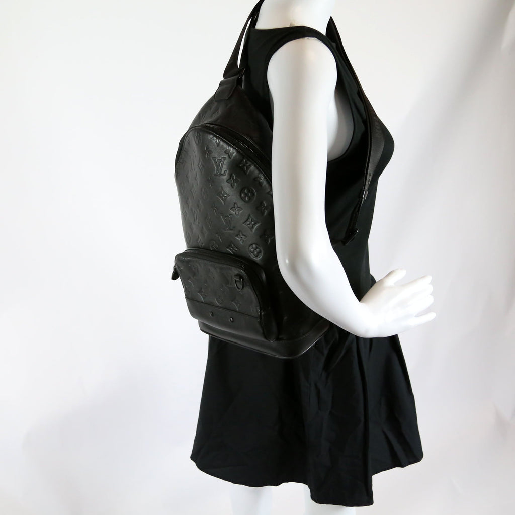 Racer Sling Shadow Monogram Black