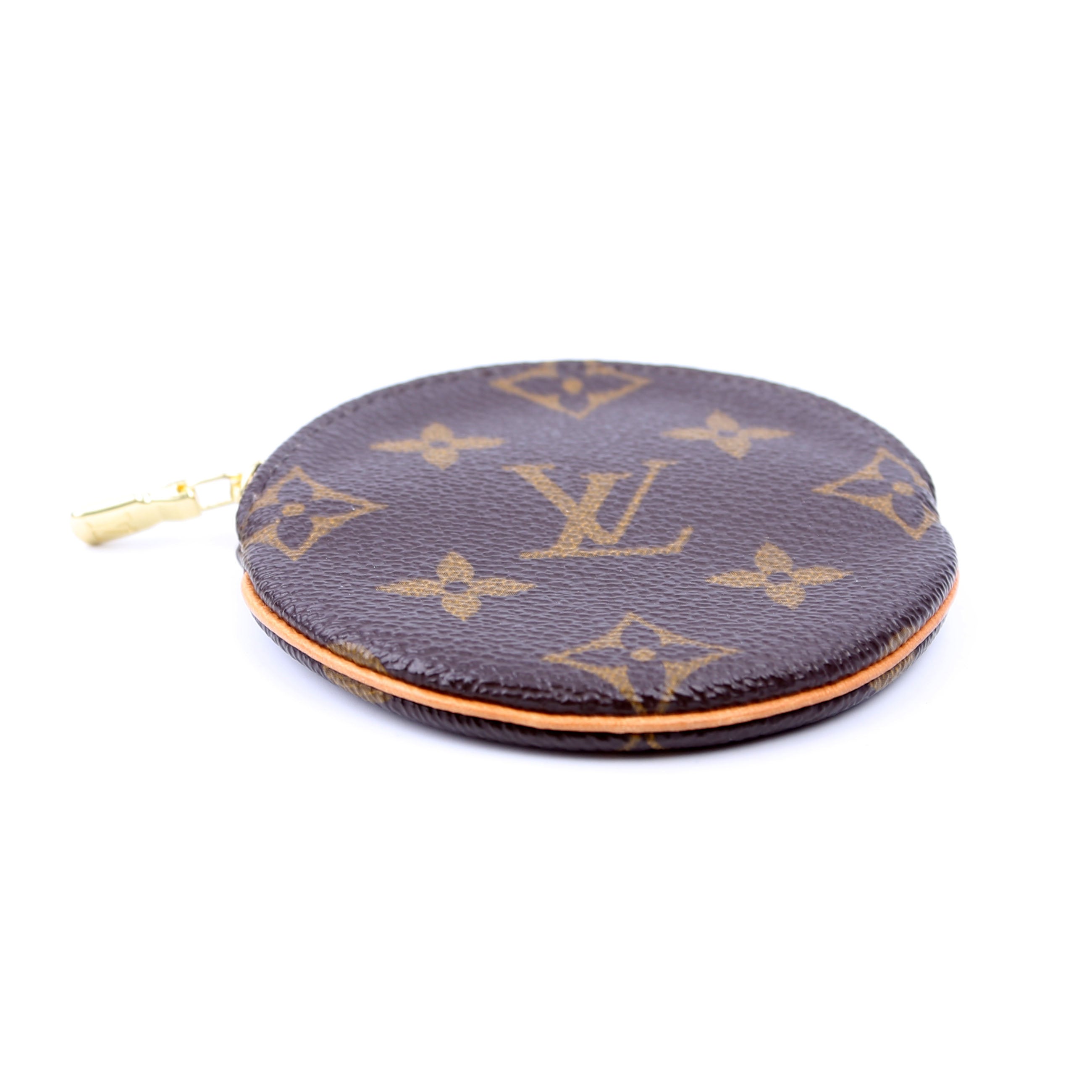 Round Coin Purse Monogram