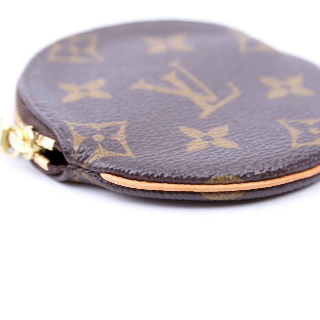 Round Coin Purse Monogram