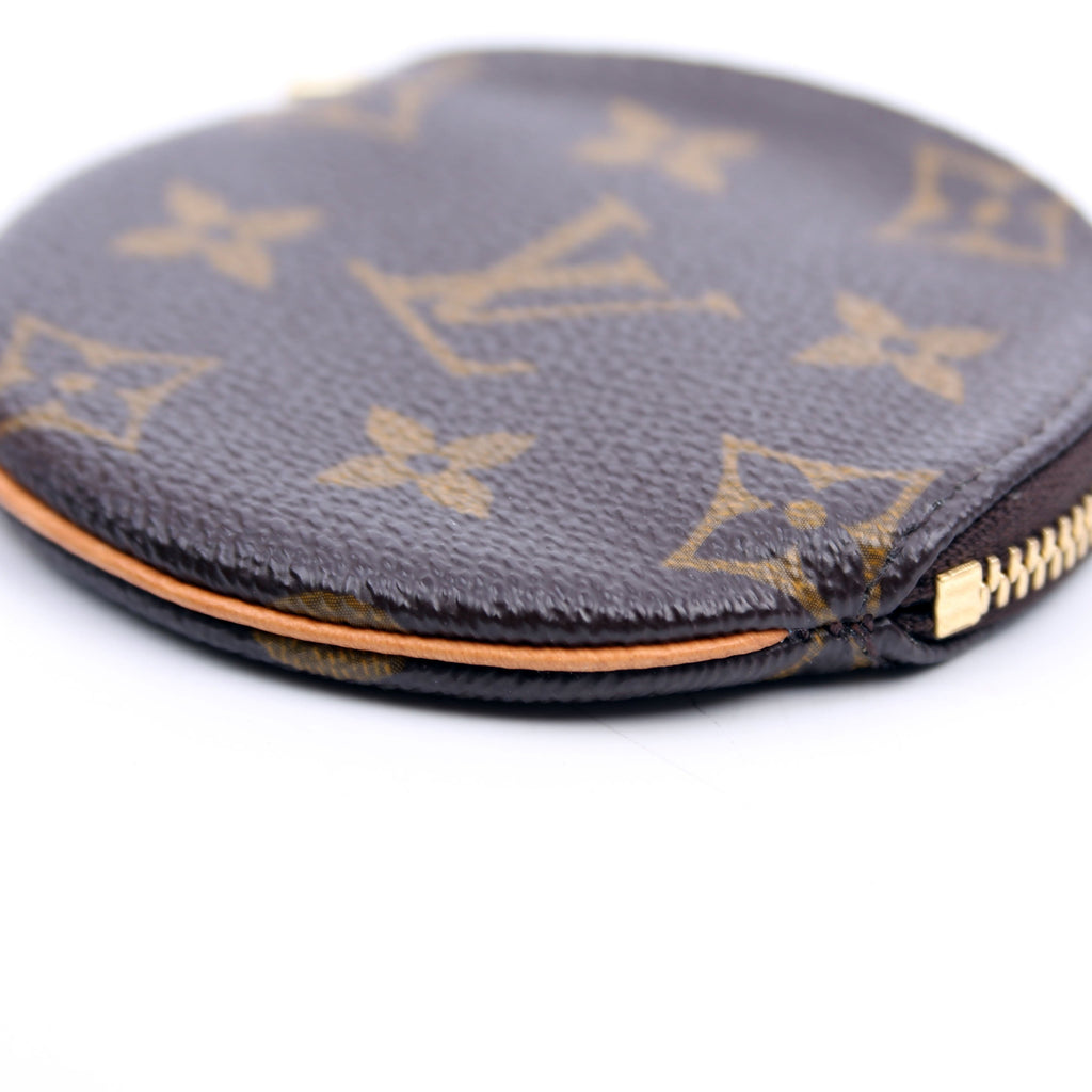 Round Coin Purse Monogram