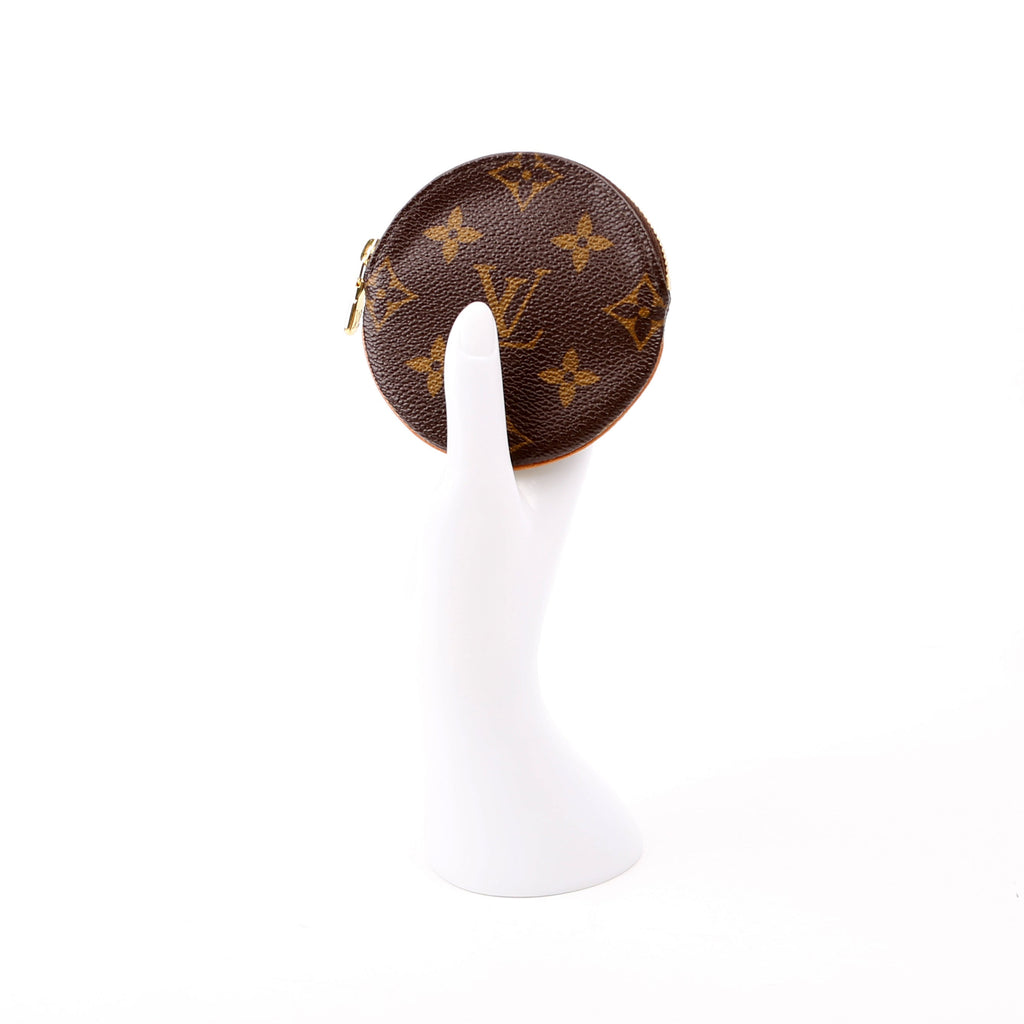 Round Coin Purse Monogram