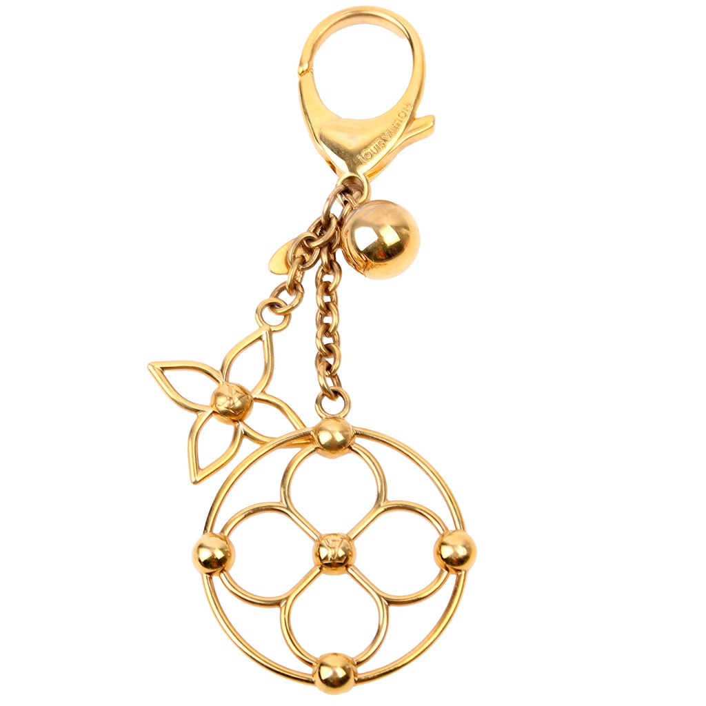 Bloomy Bag Charm Gold
