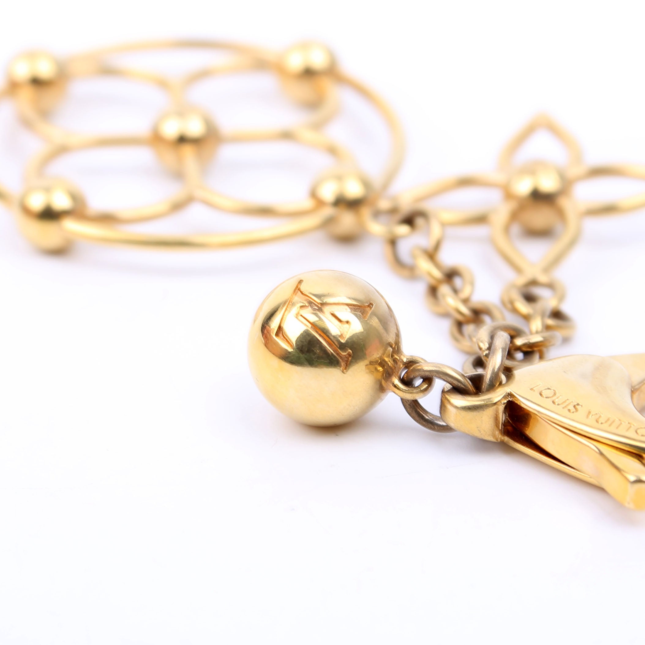 Bloomy Bag Charm Gold