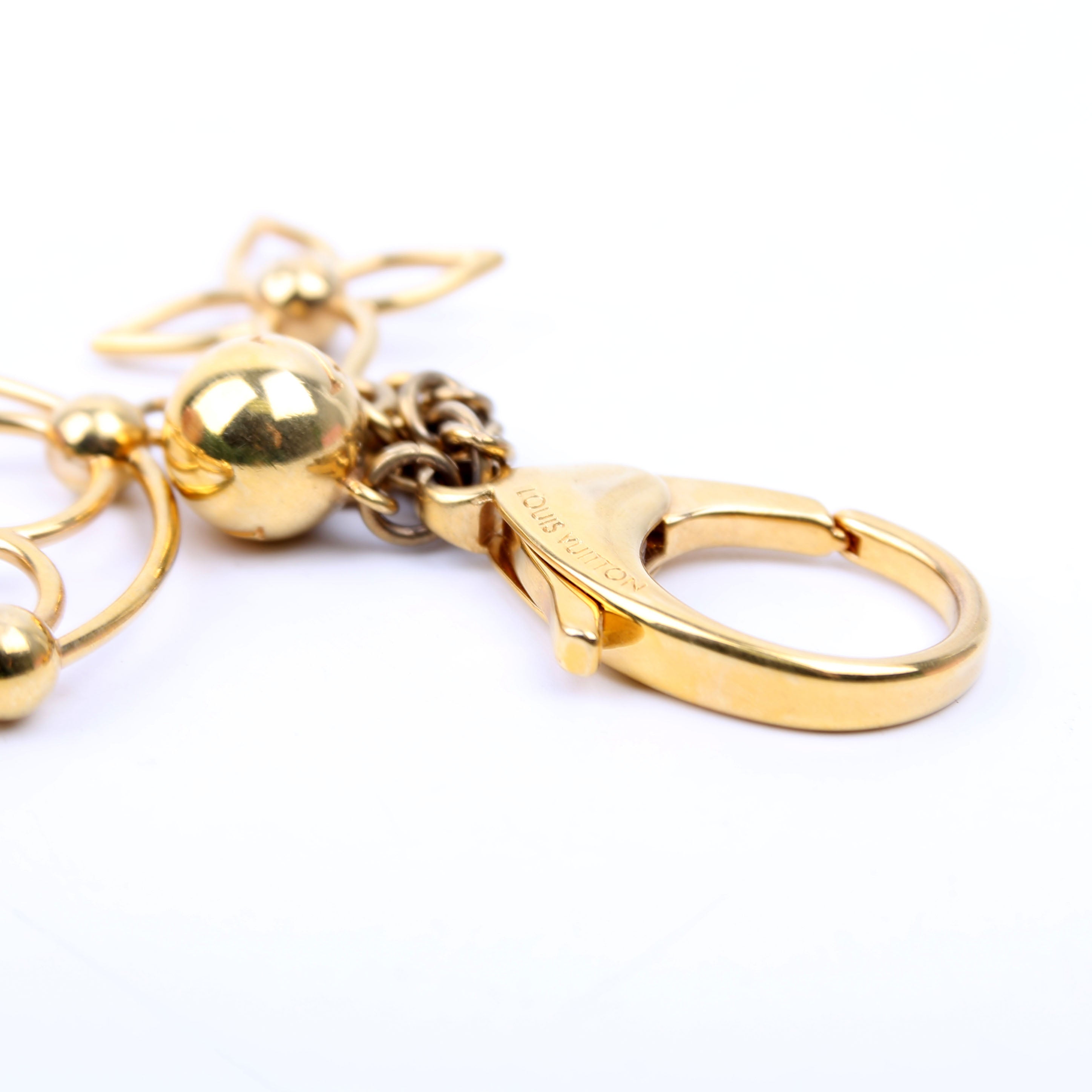 Bloomy Bag Charm Gold