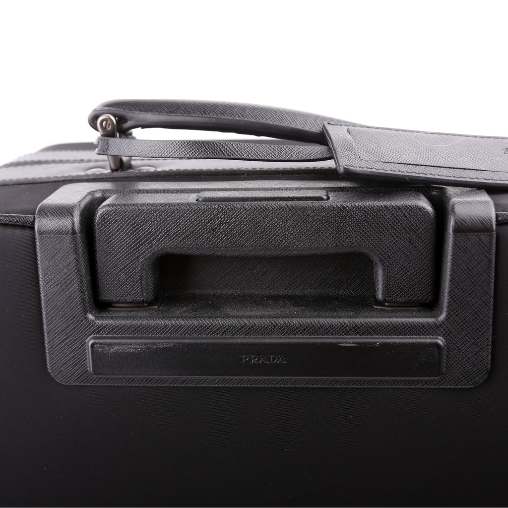 Re-Nylon/Saffiano Cabin Trolley Black