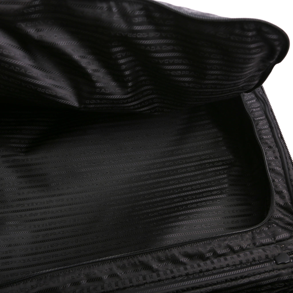 Re-Nylon/Saffiano Cabin Trolley Black