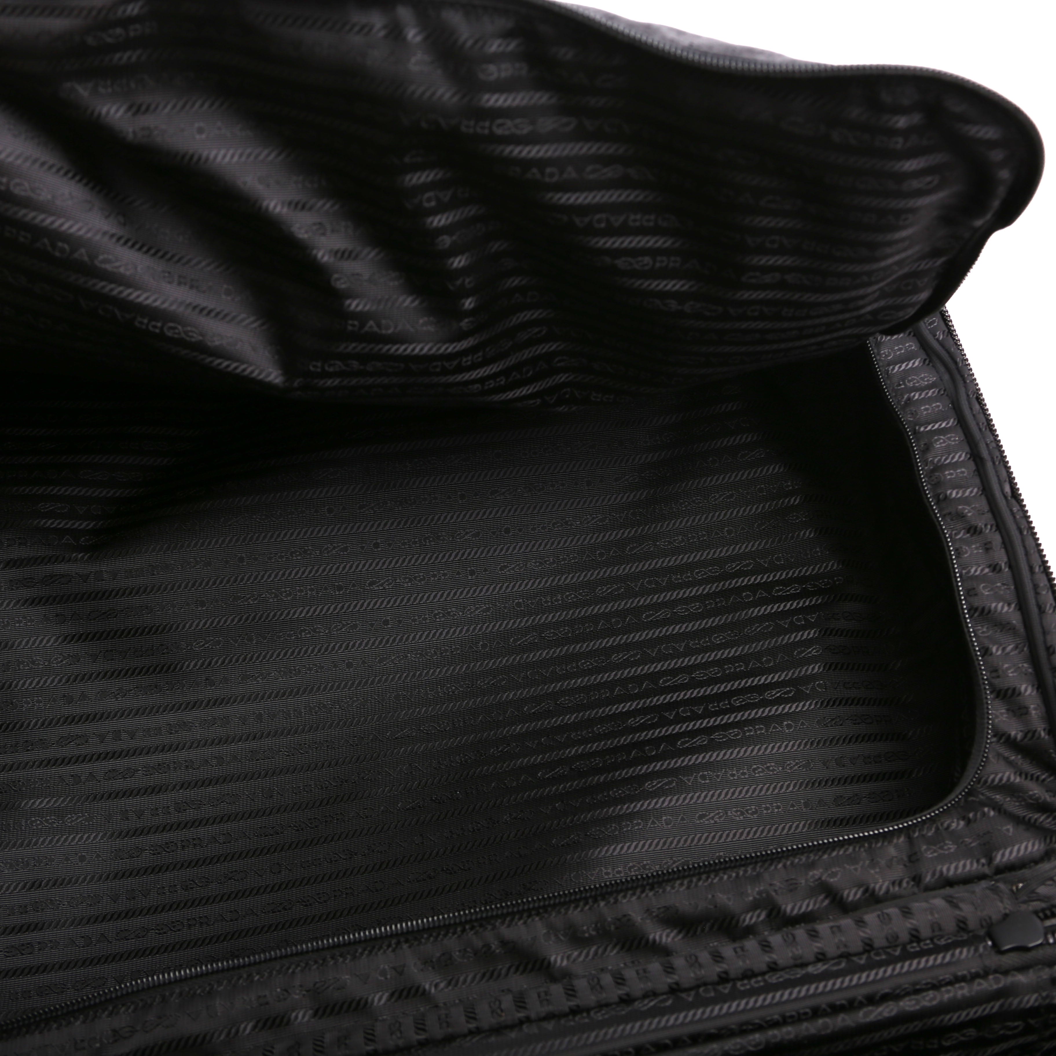 Re-Nylon/Saffiano Cabin Trolley Black