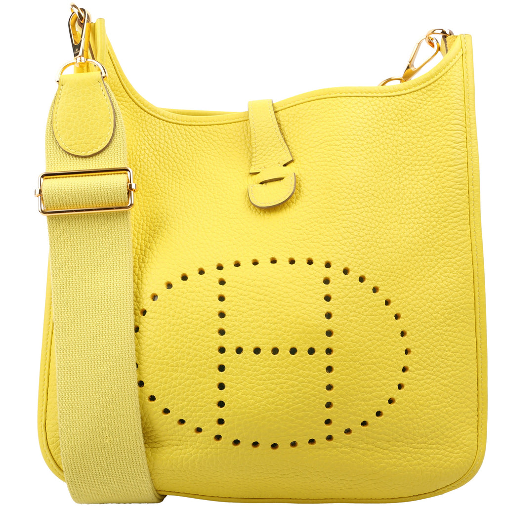 Hermes Evelyne III PM Yellow