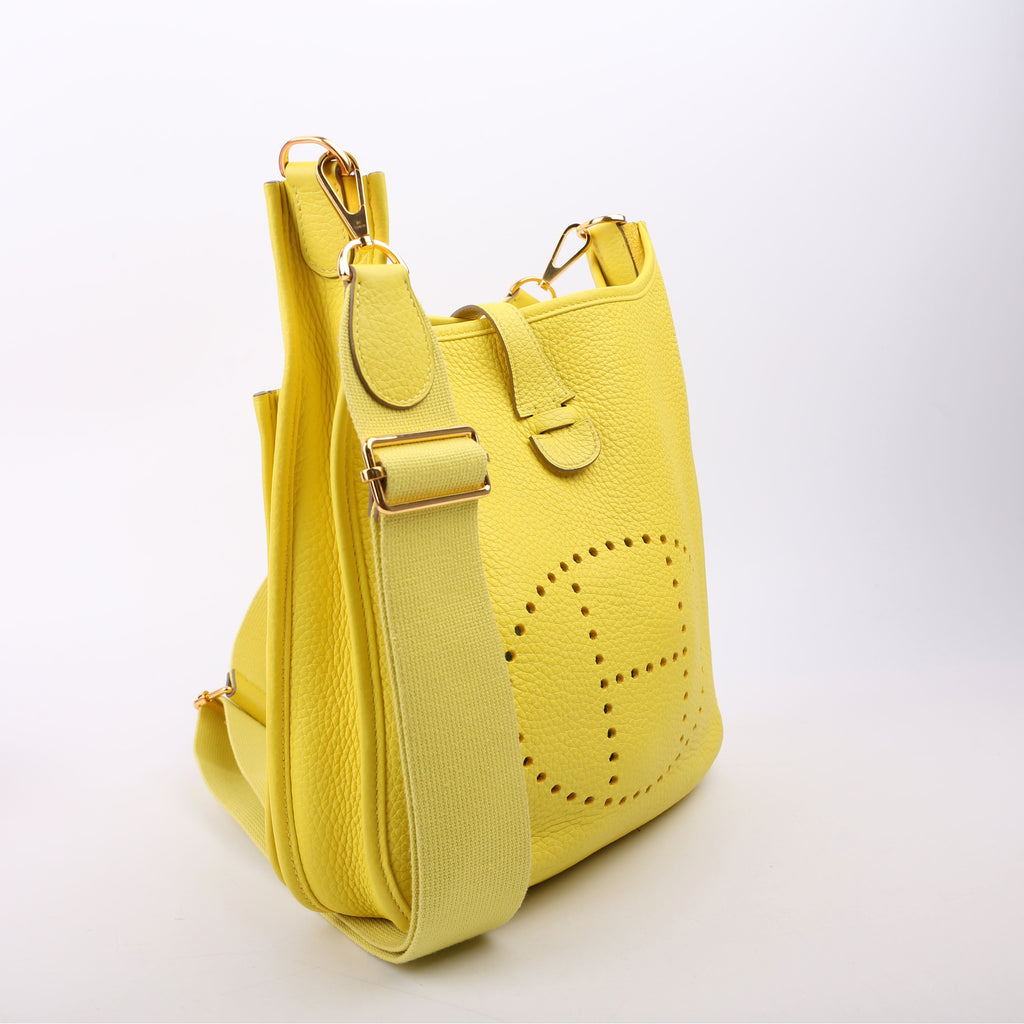 Hermes Evelyne III PM Yellow