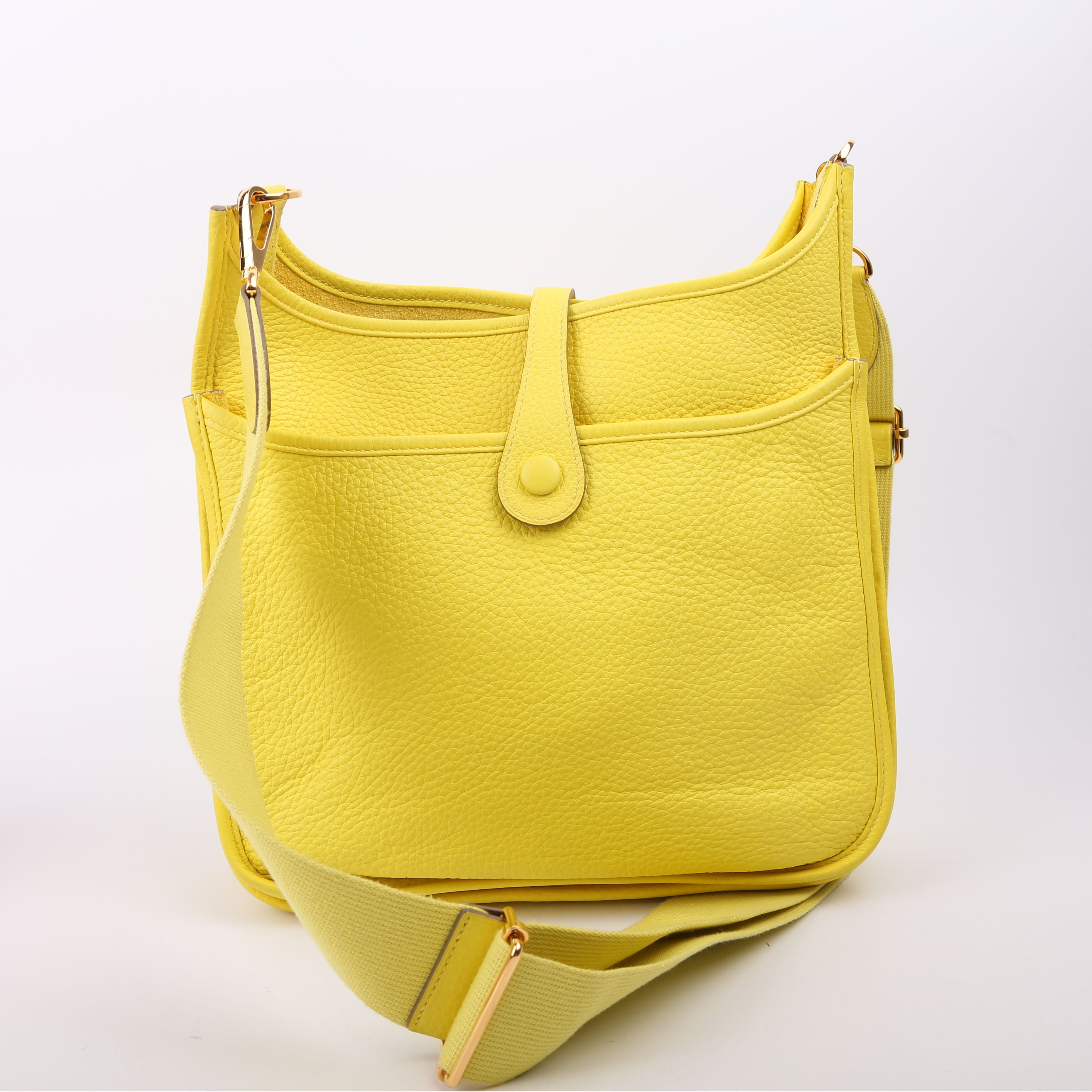 Hermes Evelyne III PM Yellow