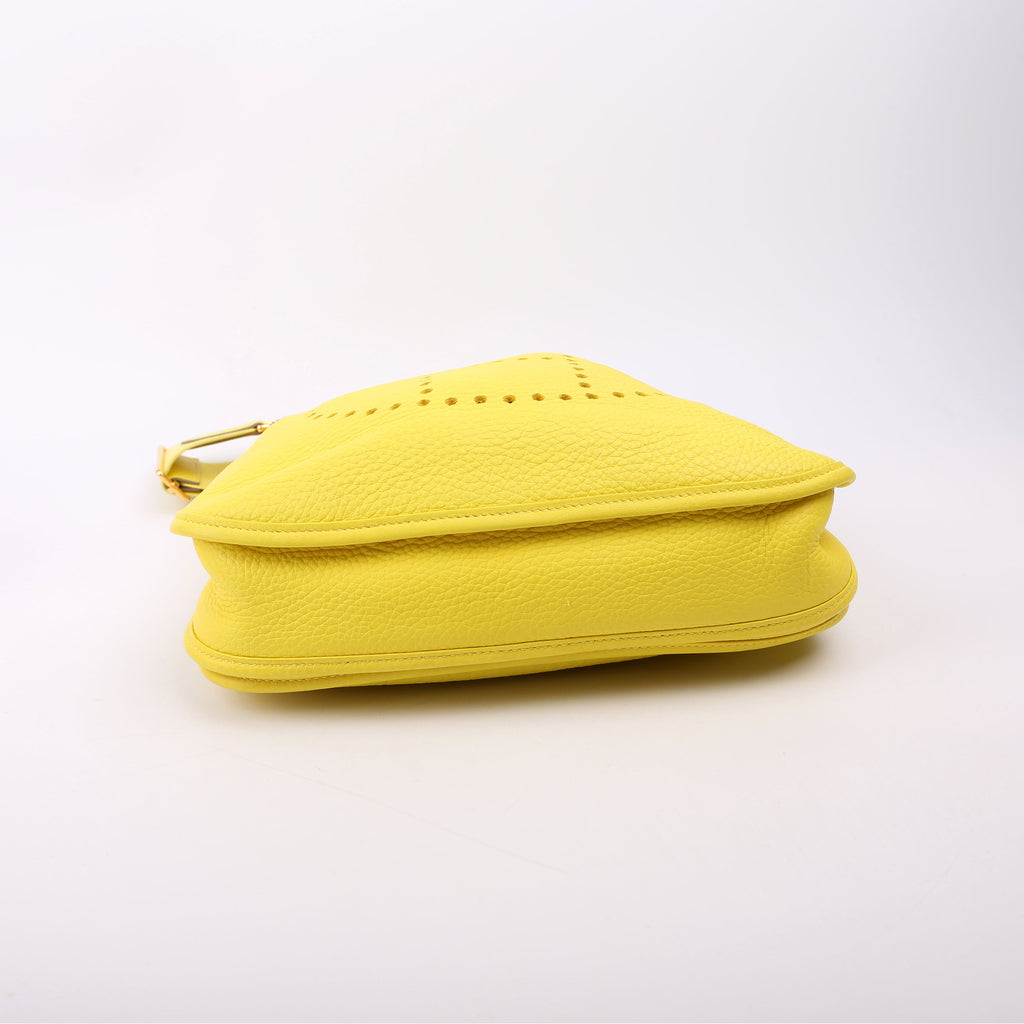 Hermes Evelyne III PM Yellow