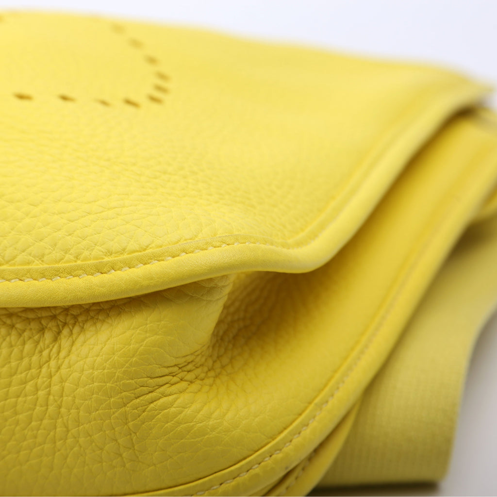 Hermes Evelyne III PM Yellow