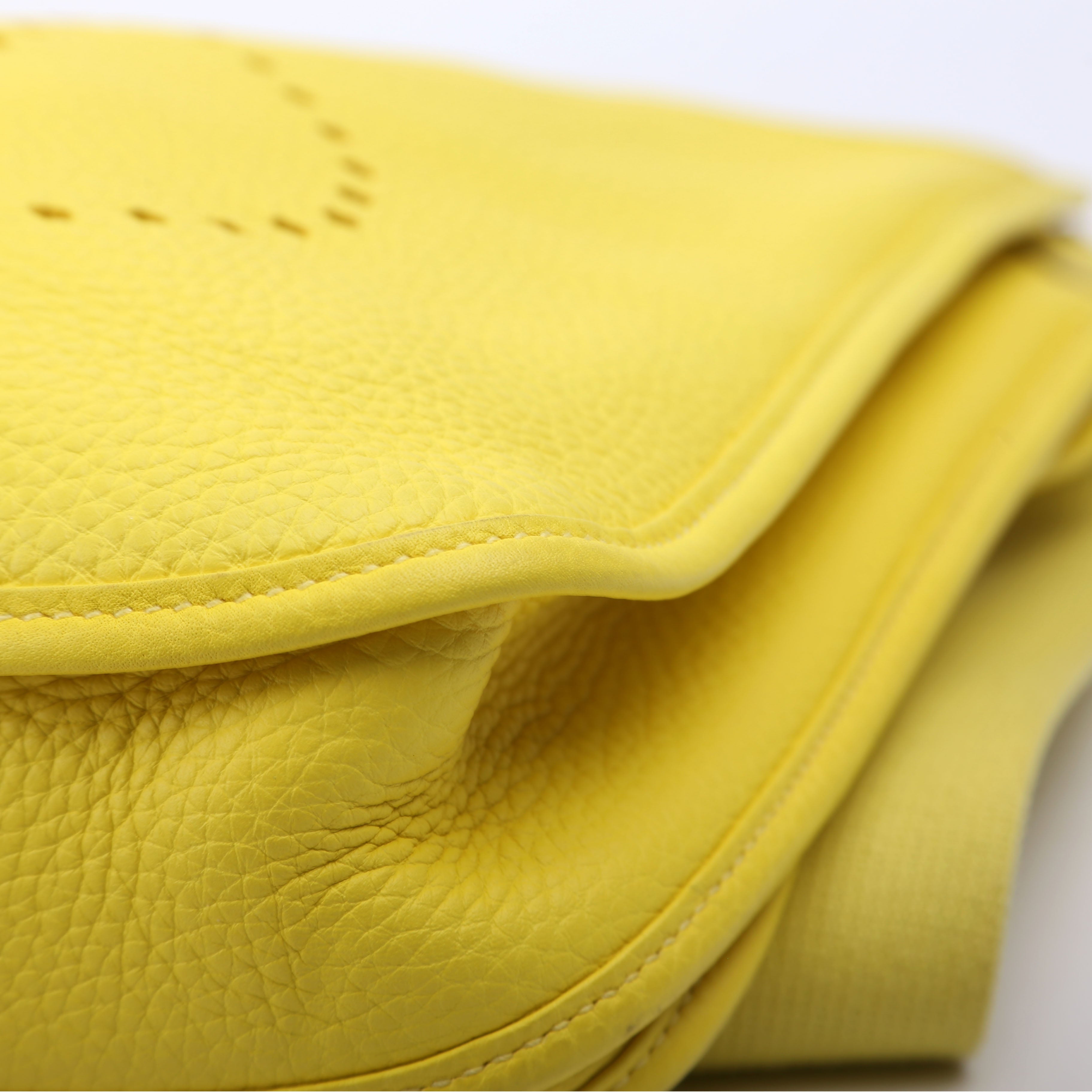 Hermes Evelyne III PM Yellow