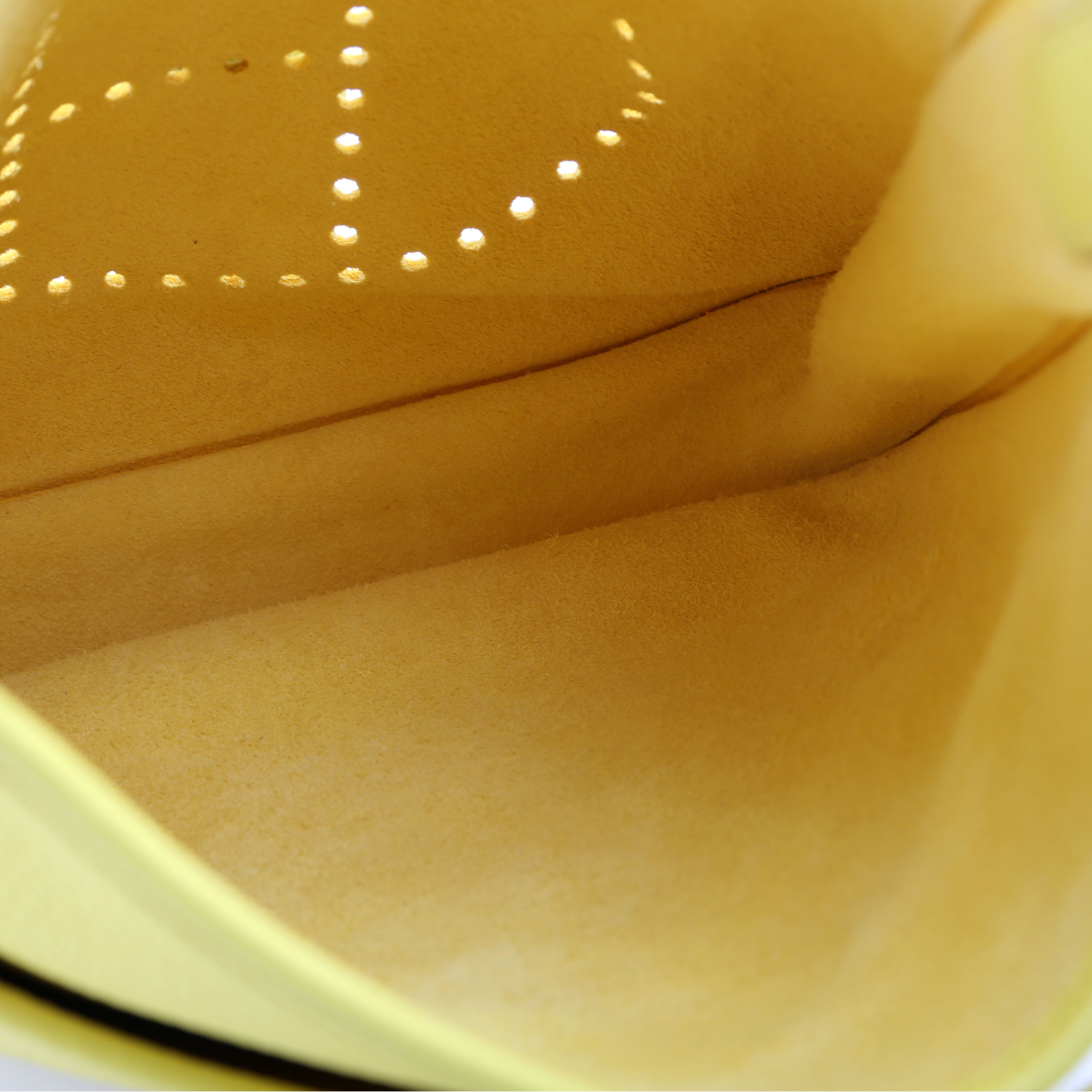 Hermes Evelyne III PM Yellow