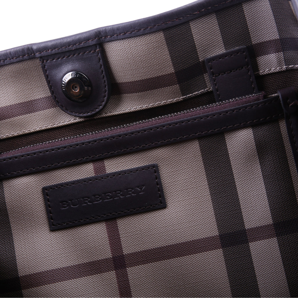 Canterbury Small Leather Tote with Pouch