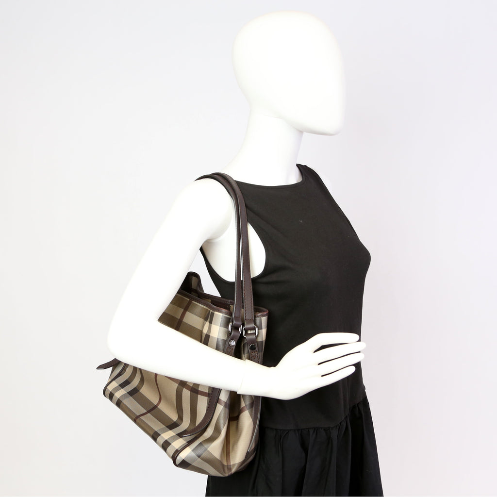 Canterbury Small Leather Tote with Pouch