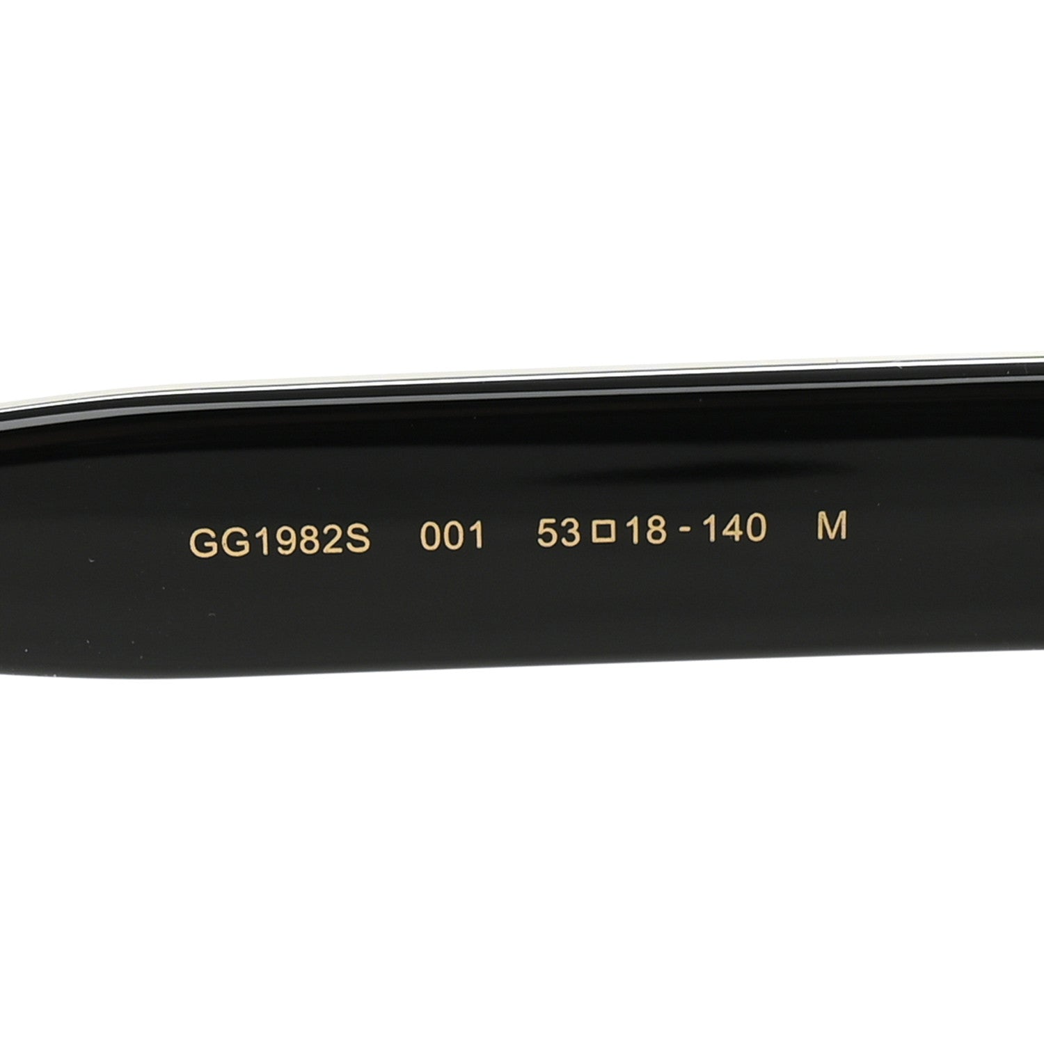 Gucci Acetate Web Sunglasses GG1982S Black